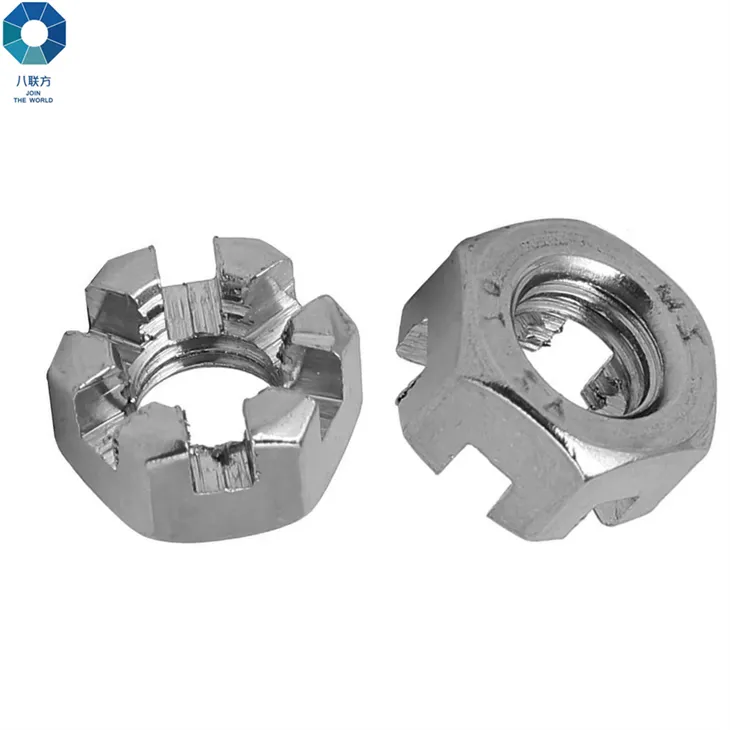 Hexagon Slotted Nuts