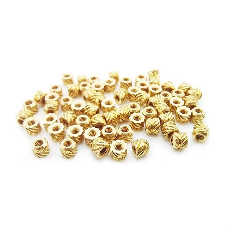 Knurled Brass Insert Nut