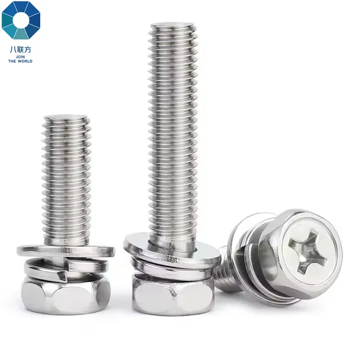 Stainless Steel Combination Screw